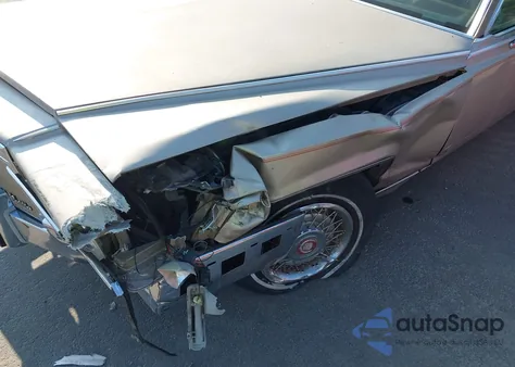 1991 Cadillac Brougham from USA, damaged, VIN 1G6DW5470MR725980